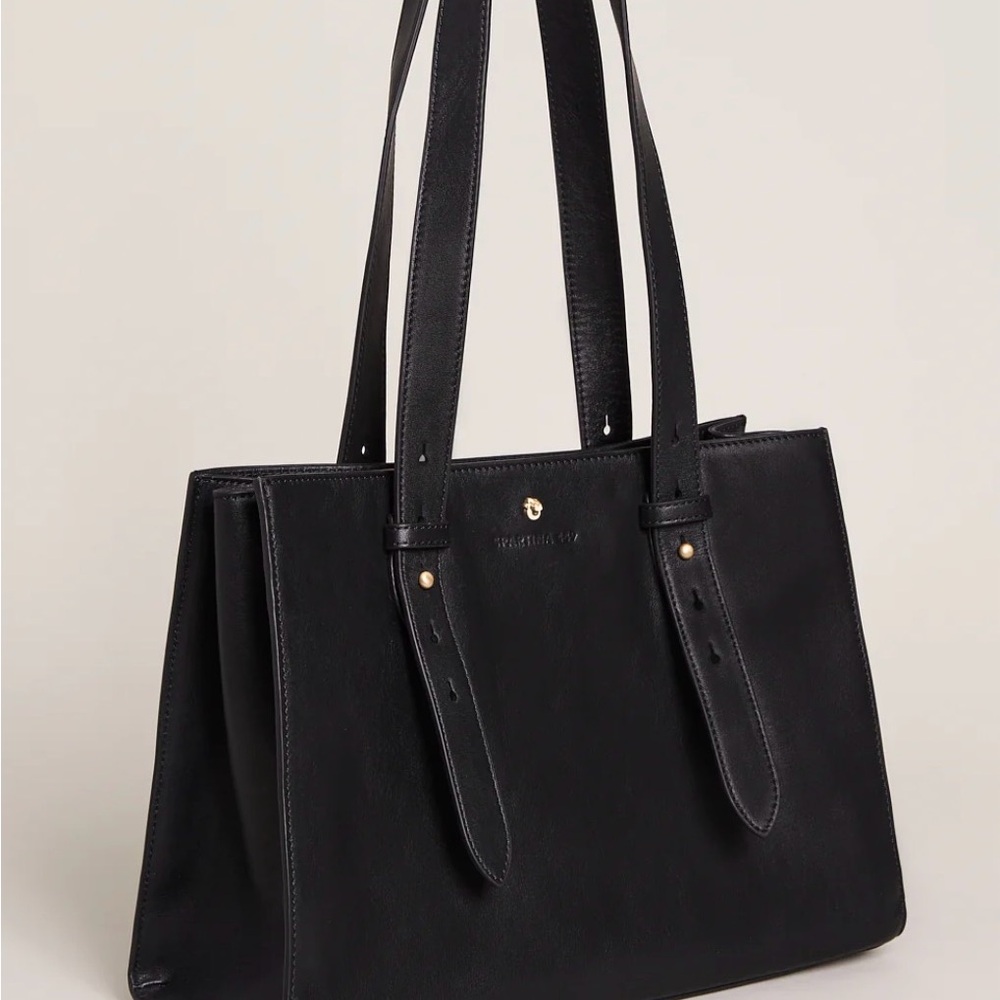 Spartina 449 Black Siren Leather Handbag